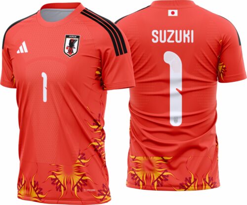 Arte Vetor Camisa Japão Titular 2026-28