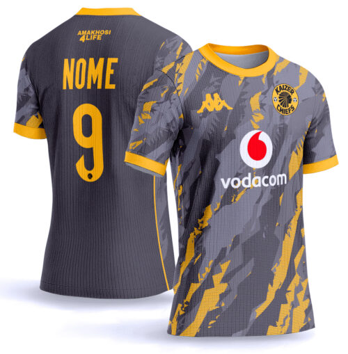 Arte Vetor Camisa Kaizer Chiefs Away 2025-2026
