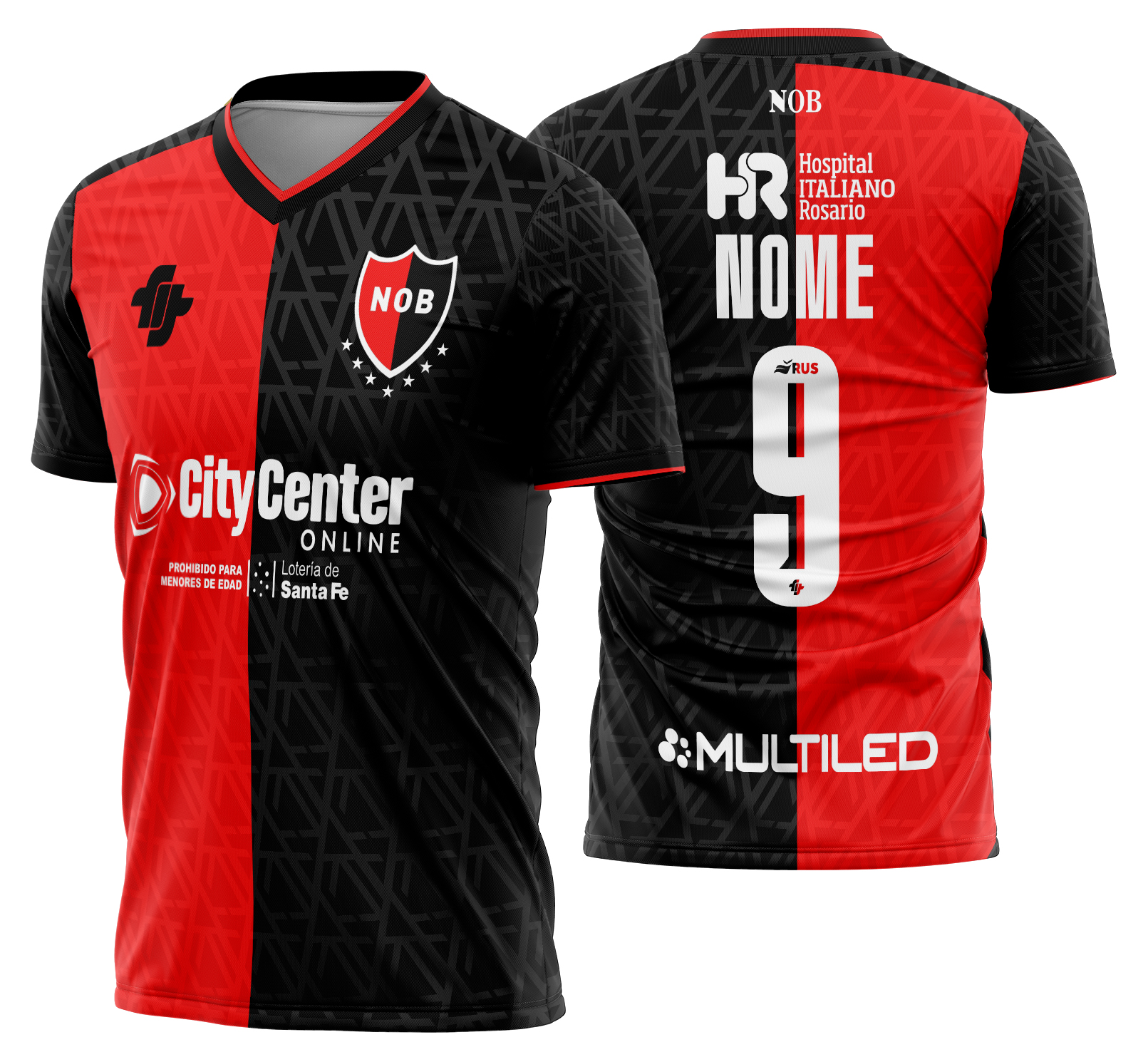 Arte Vetor Camisa Newell's local 2026