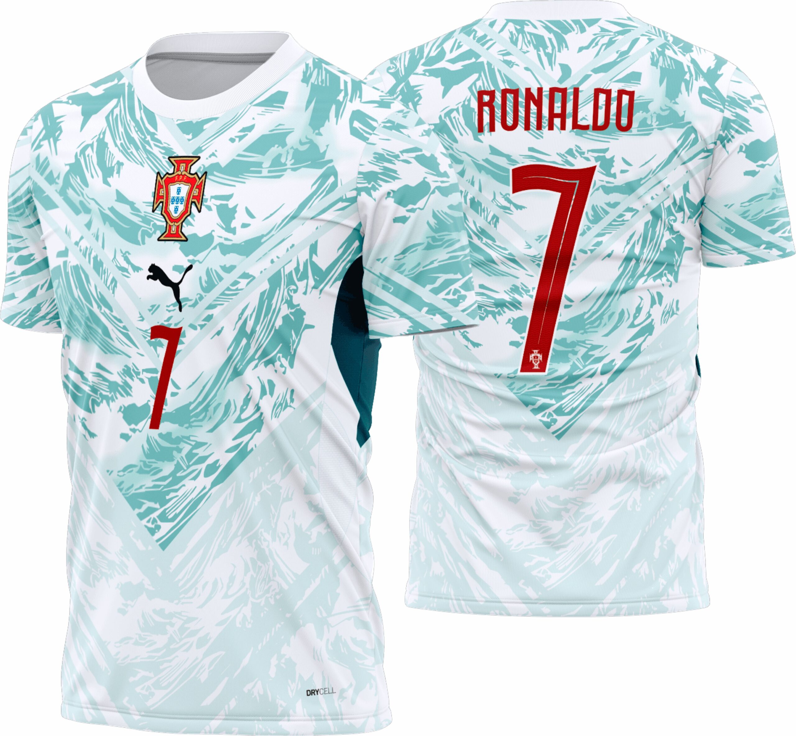 Arte vetor camisa Portugal Reserva 2026