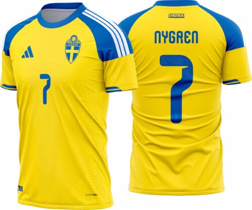 Arte vetor camisa Suécia local 2026