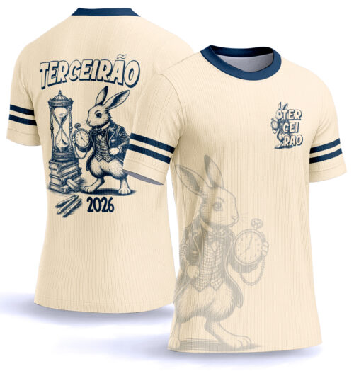 Arte Vetor Camisa terceirão coelho 0028