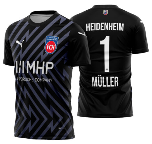 Arte vetor camisa 1. FC Heidenheim goleiro I 2024-25
