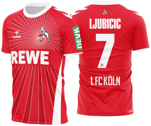 Arte Vetor Camisa 1. FC Köln Visita 2024-2025
