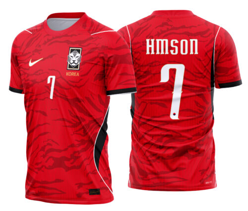 Arte Vetor Camisa Coreia do Sul local 2026