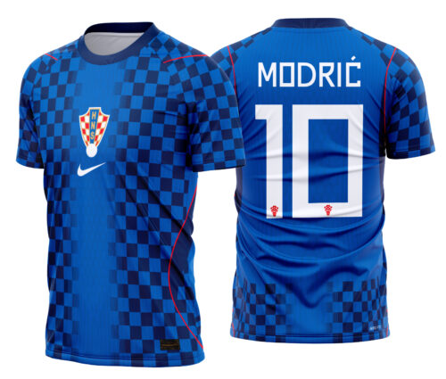 Arte Vetor Camisa Croácia visita 2026