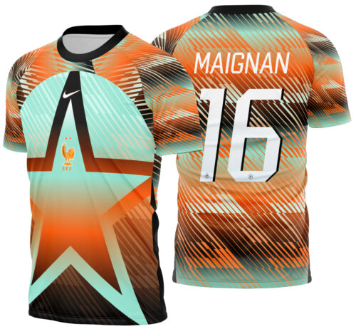 Arte vetor camisa França goleiro 2026