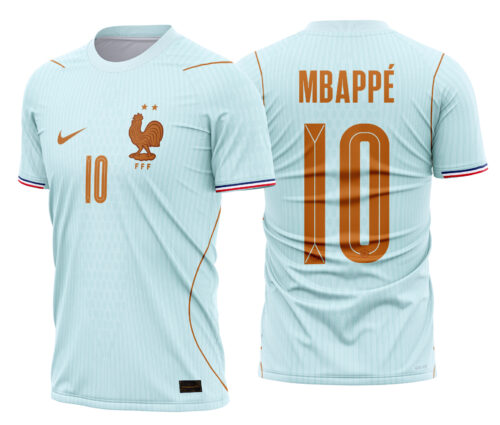 Arte Vetor Camisa França visita 2026