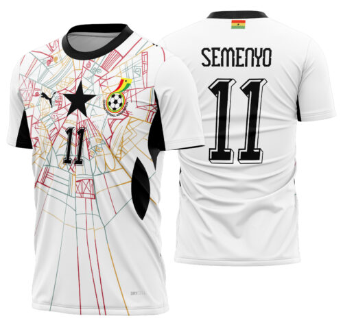 Arte vetor camisa Gana local 2026