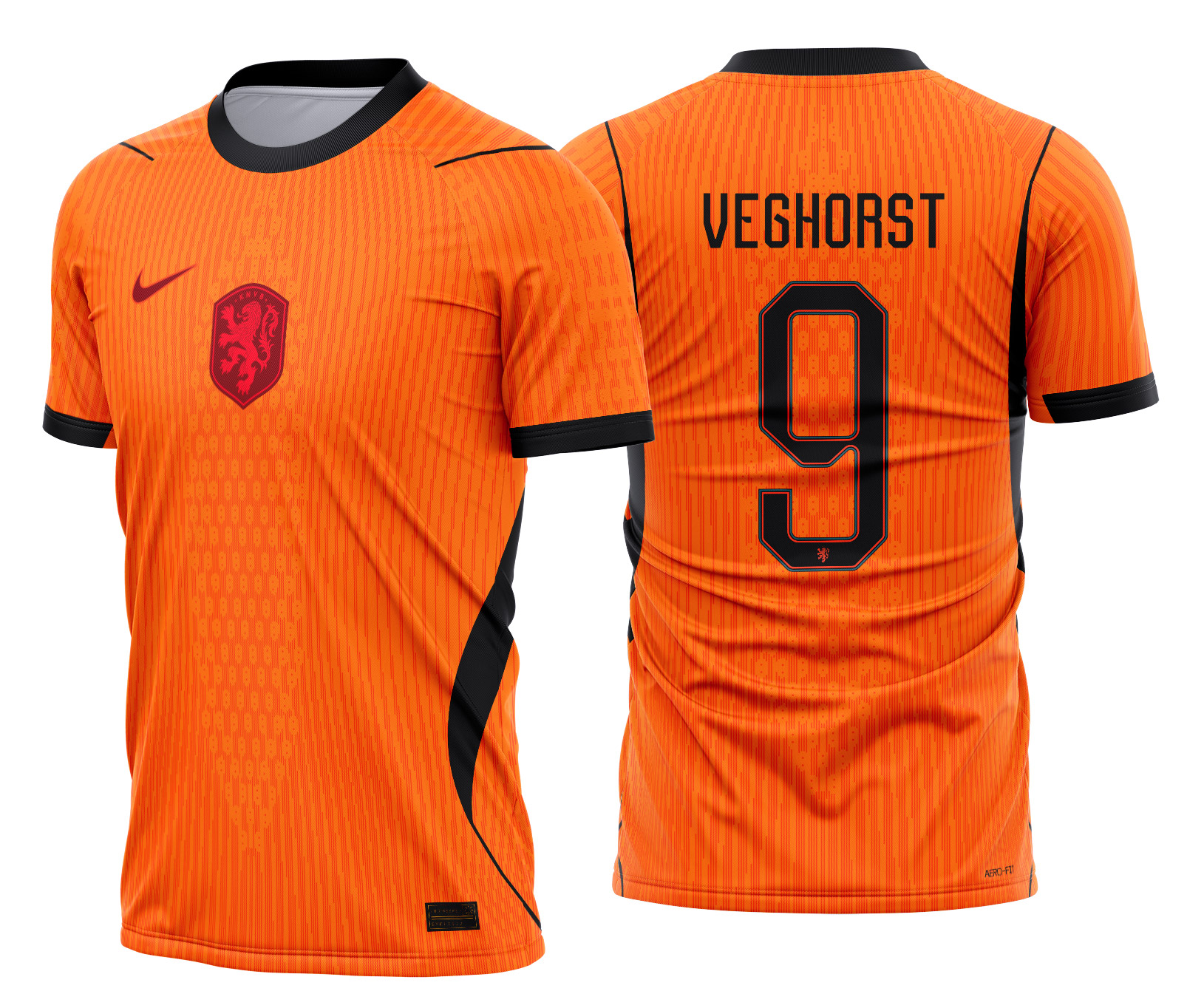 Arte Vetor Camisa Holanda titular 2026