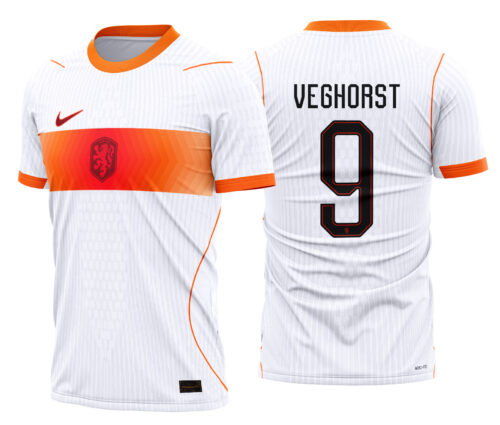 Arte Vetor Camisa Holanda visita 2026