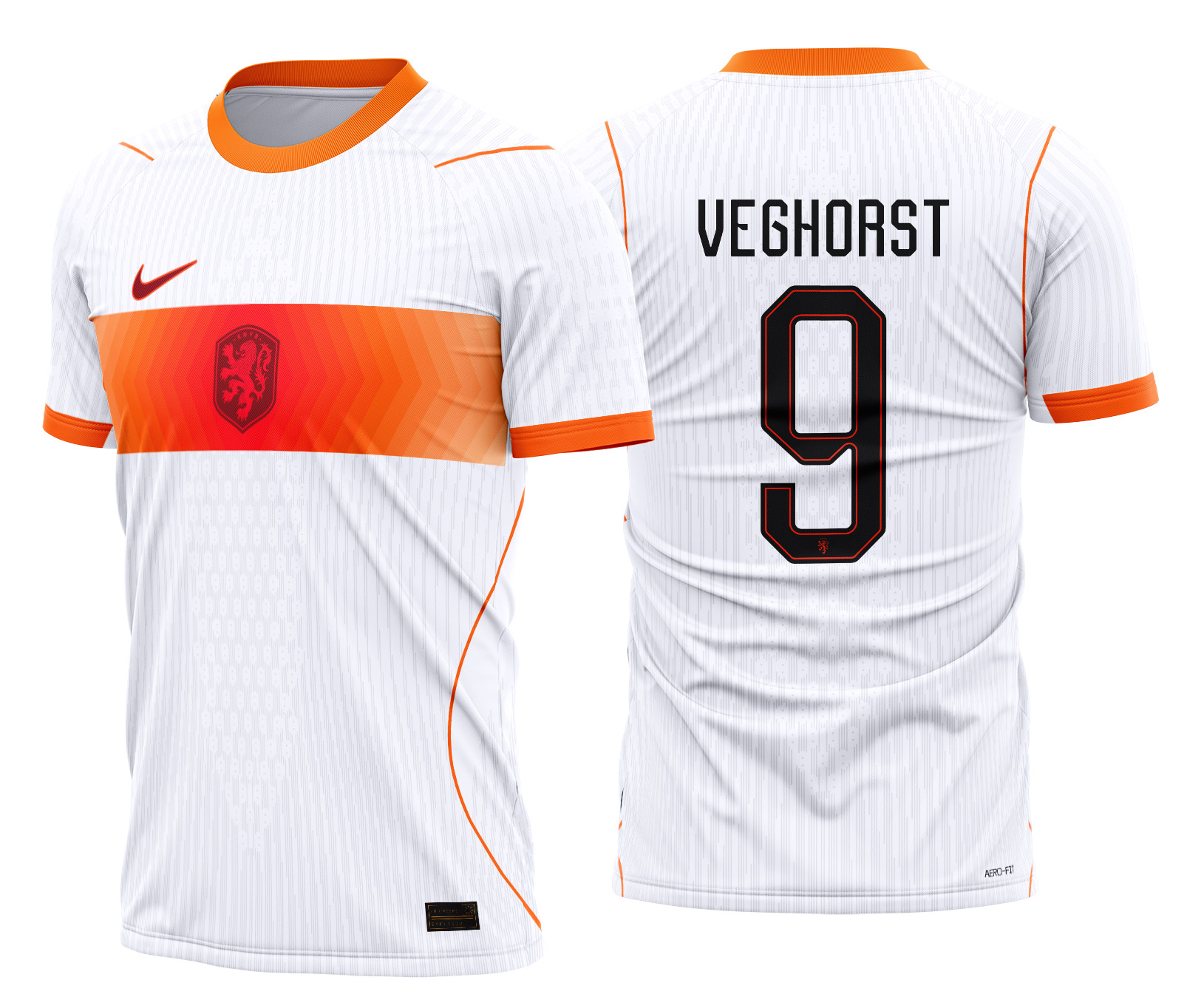 Arte Vetor Camisa Holanda visita 2026