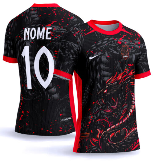 Arte Vetor Camisa Interclasse cobra 0081