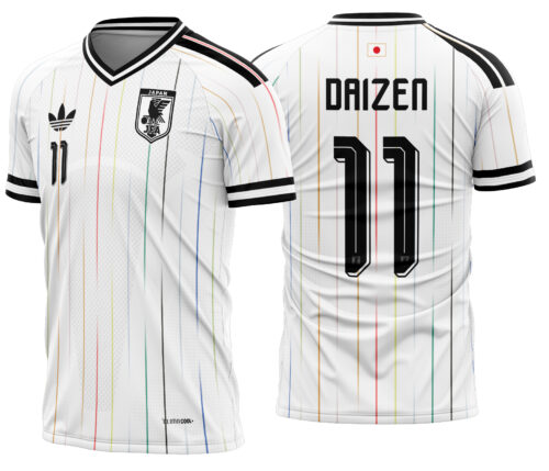 Arte Vetor Camisa Japão visita 2026
