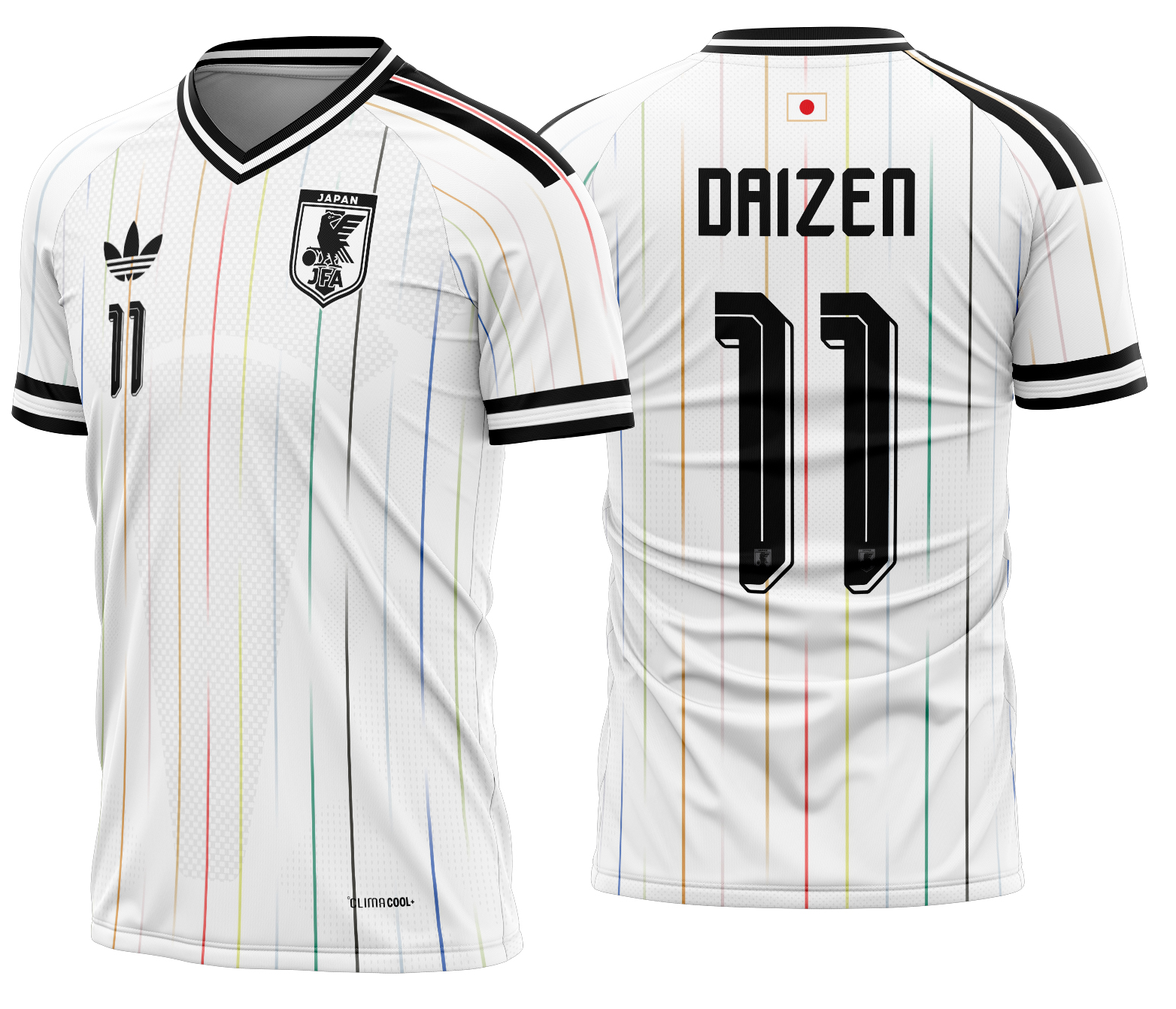Arte Vetor Camisa Japão visita 2026