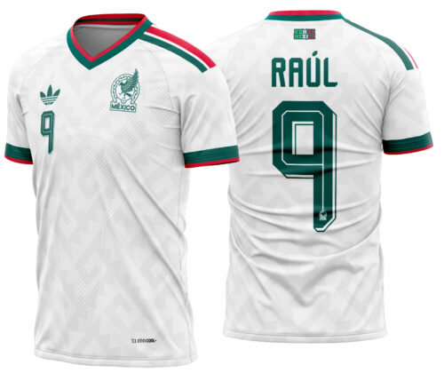 Arte Vetor Camisa México visita 2026