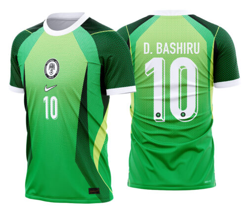 Arte Vetor Camisa Nigéria Titular 2026-28