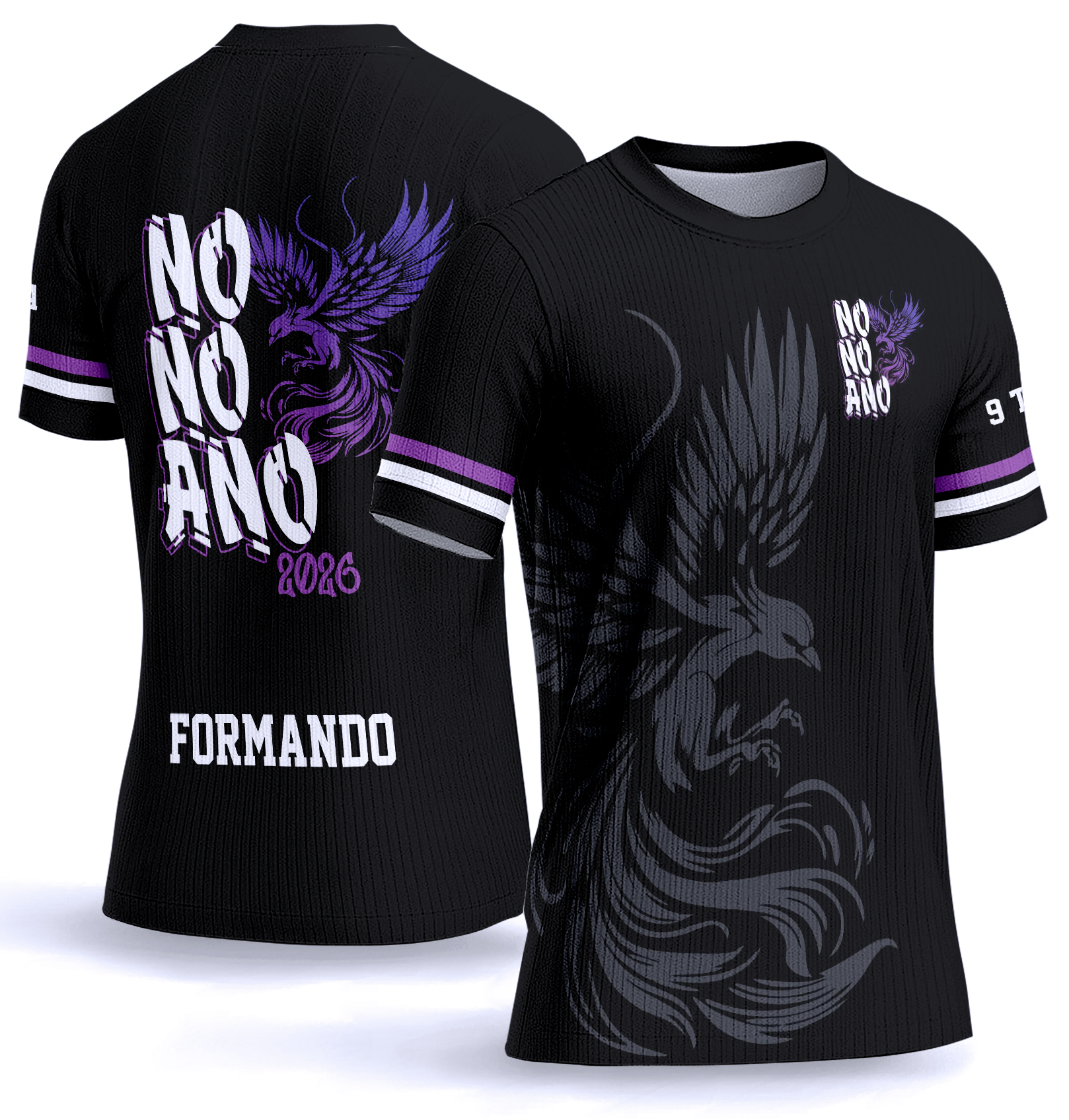 Arte Vetor Camisa Nono Ano Fenix 0031