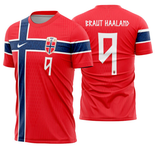Arte Vetor Camisa Noruega titular 2026