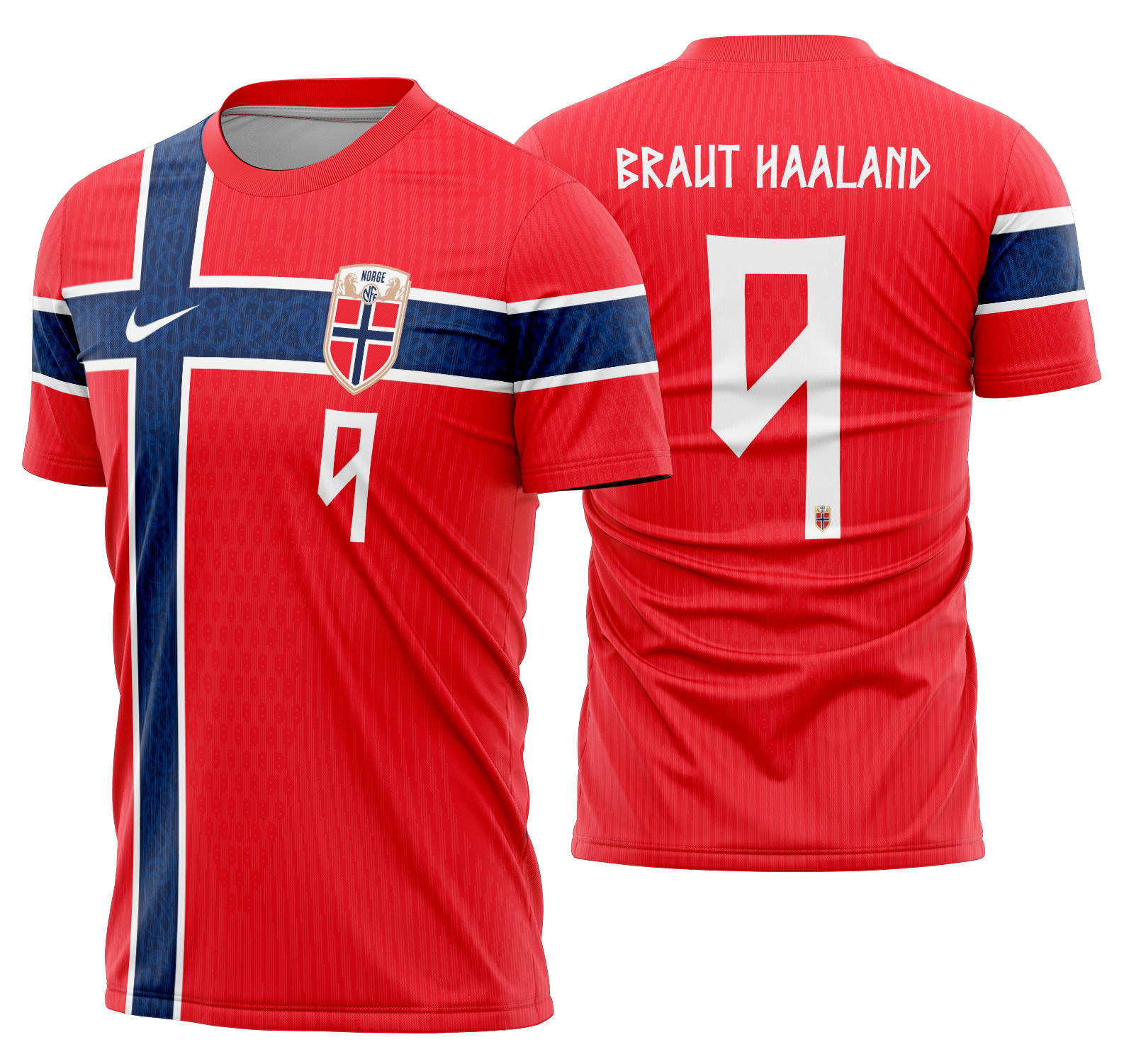 Arte Vetor Camisa Noruega titular 2026