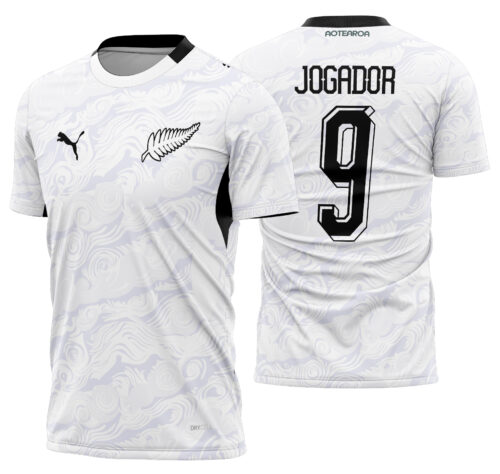 Arte Vetor Camisa Nova Zelândia Home 2026