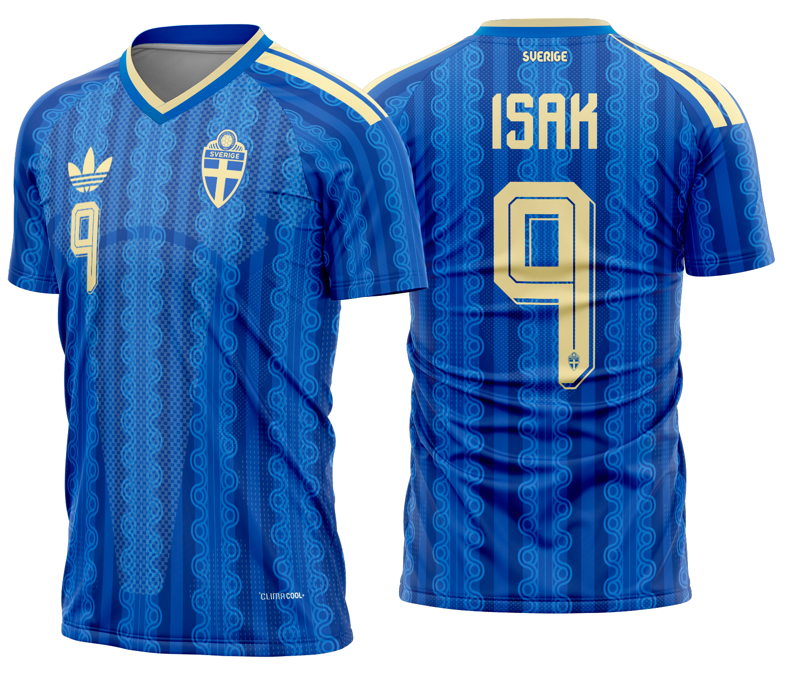 Arte Vetor Camisa Suécia visita 2026