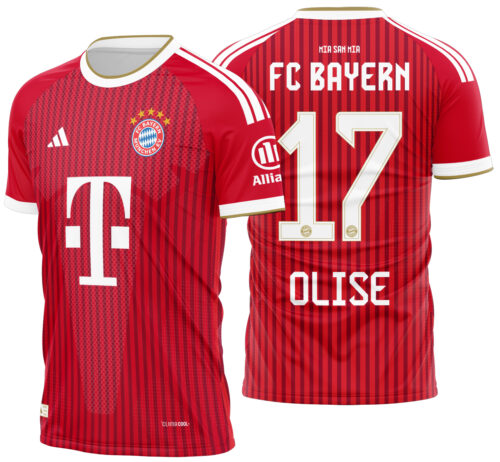Arte Vetor Camisa Bayern München local 2026-2027