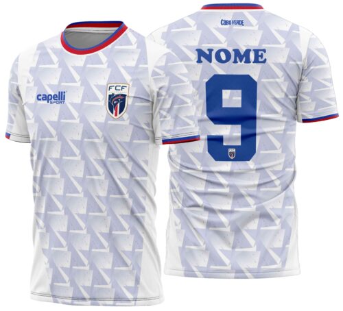 Arte vetor camisa Cabo Verde visita 2026