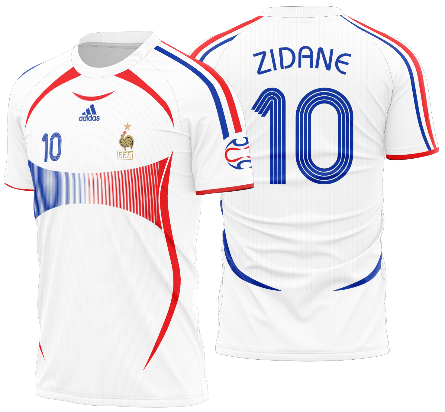 Arte Vetor Camisa França visita 2006