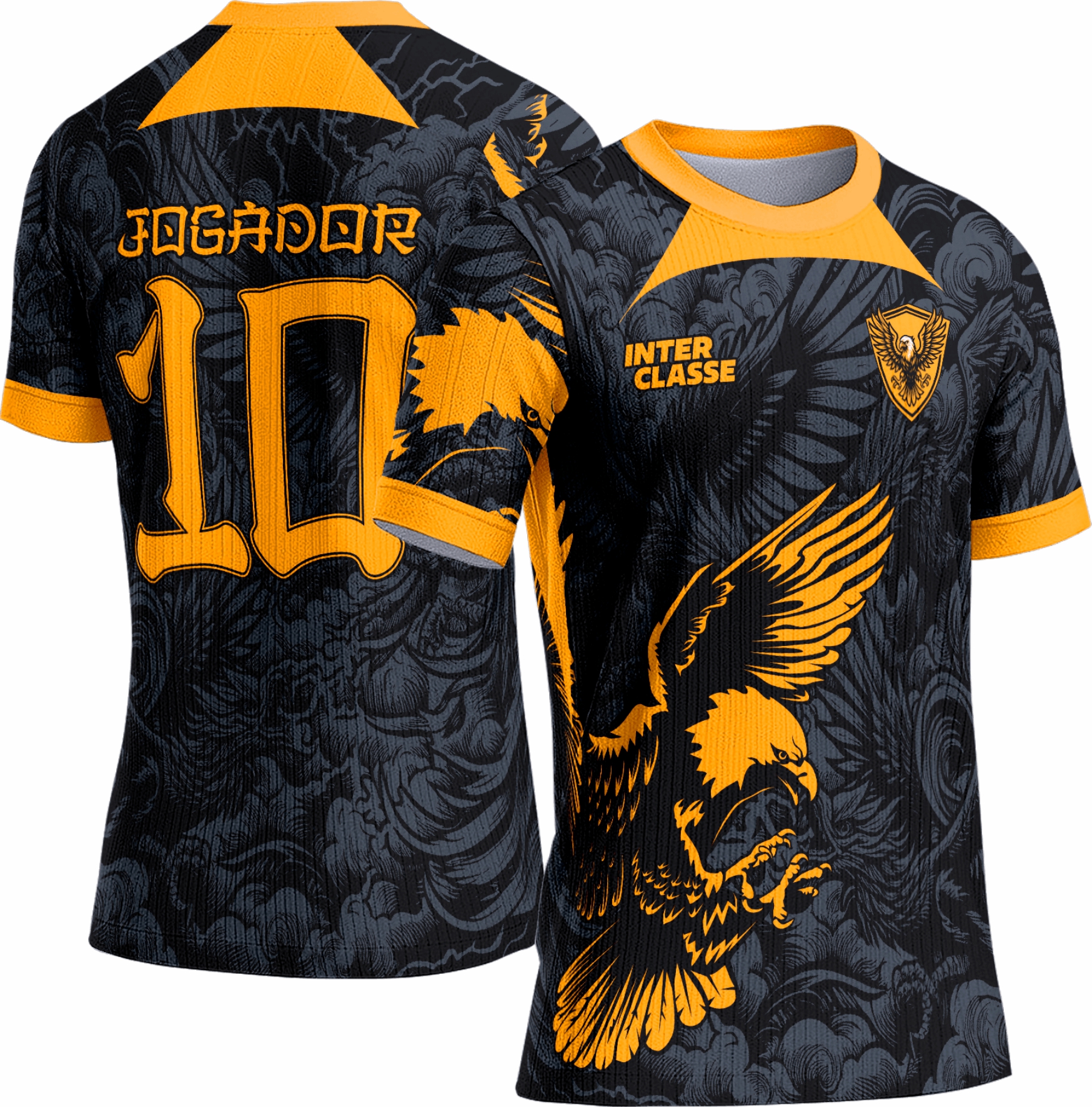 Arte Vetor Camisa Interclasse Águia 0096