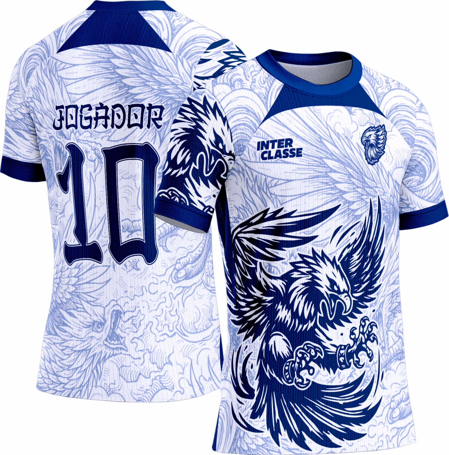 Arte Vetor Camisa Interclasse Aguia 0097