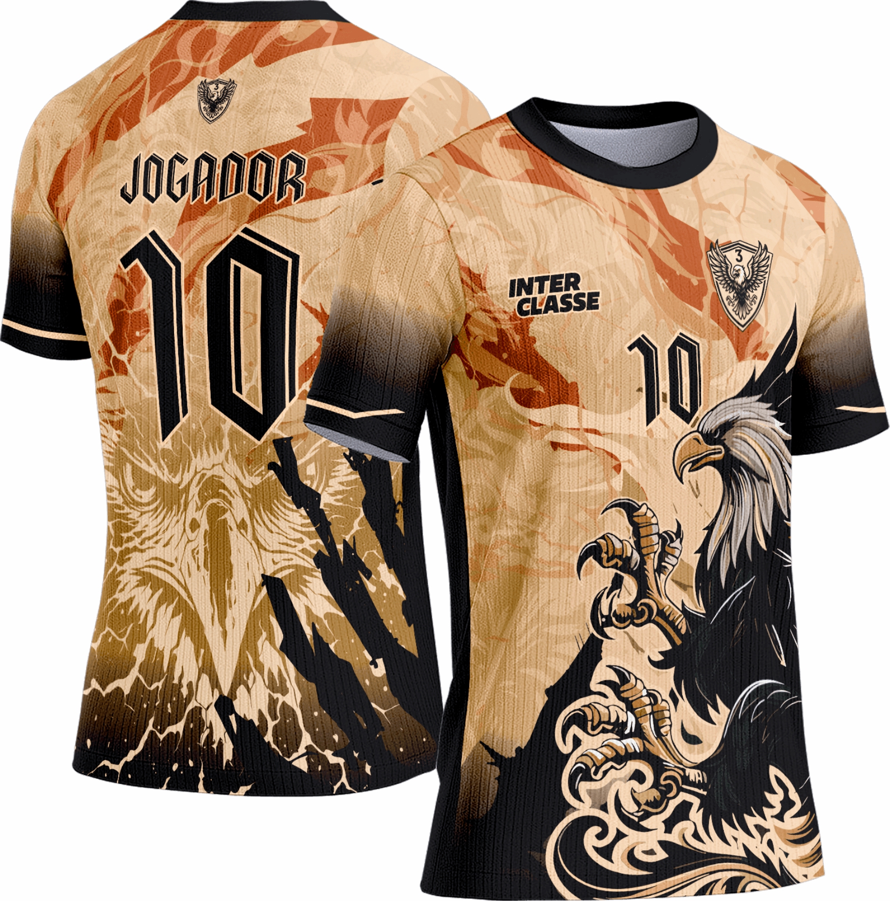 Arte vetor camisa Interclasse Aguia 0121