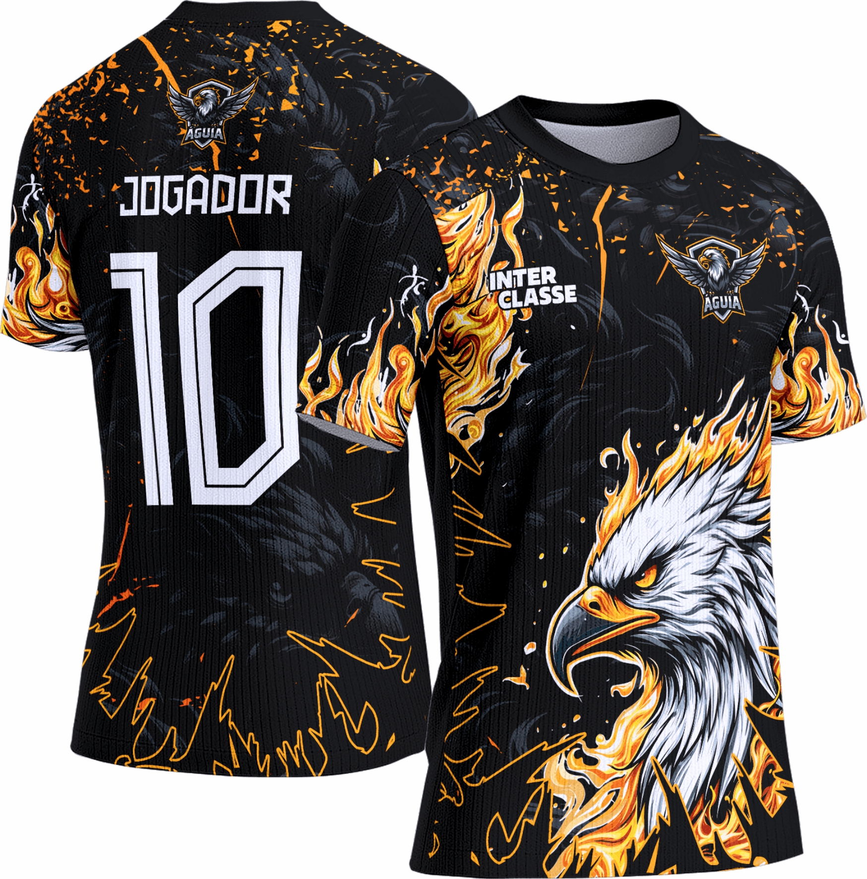 Arte vetor camisa Interclasse Aguia 0133