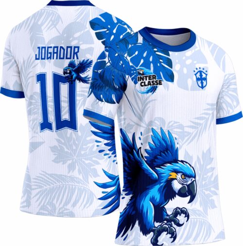 Arte Vetor Camisa Interclasse Arara 0139