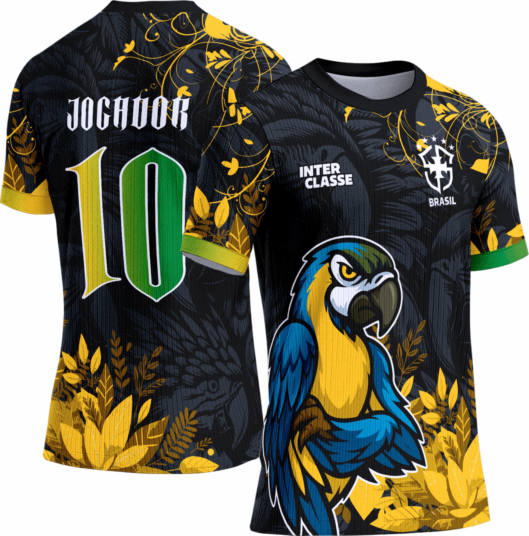 Arte Vetor Camisa Interclasse Arara 0145