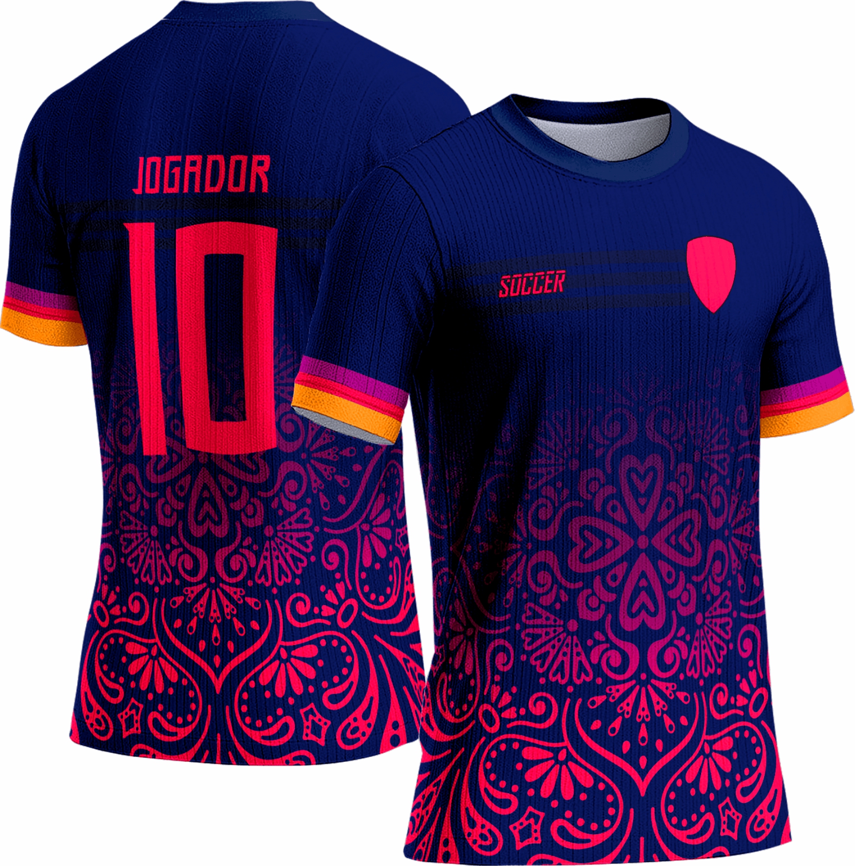 Arte Vetor Camisa Interclasse Floral 0088