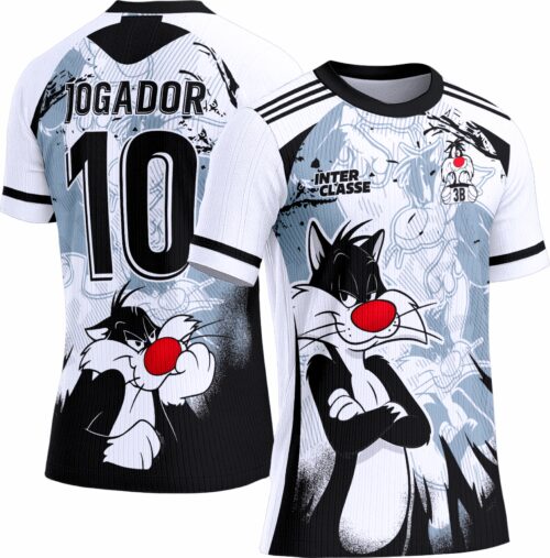 Arte vetor camisa Interclasse Frajola 0119