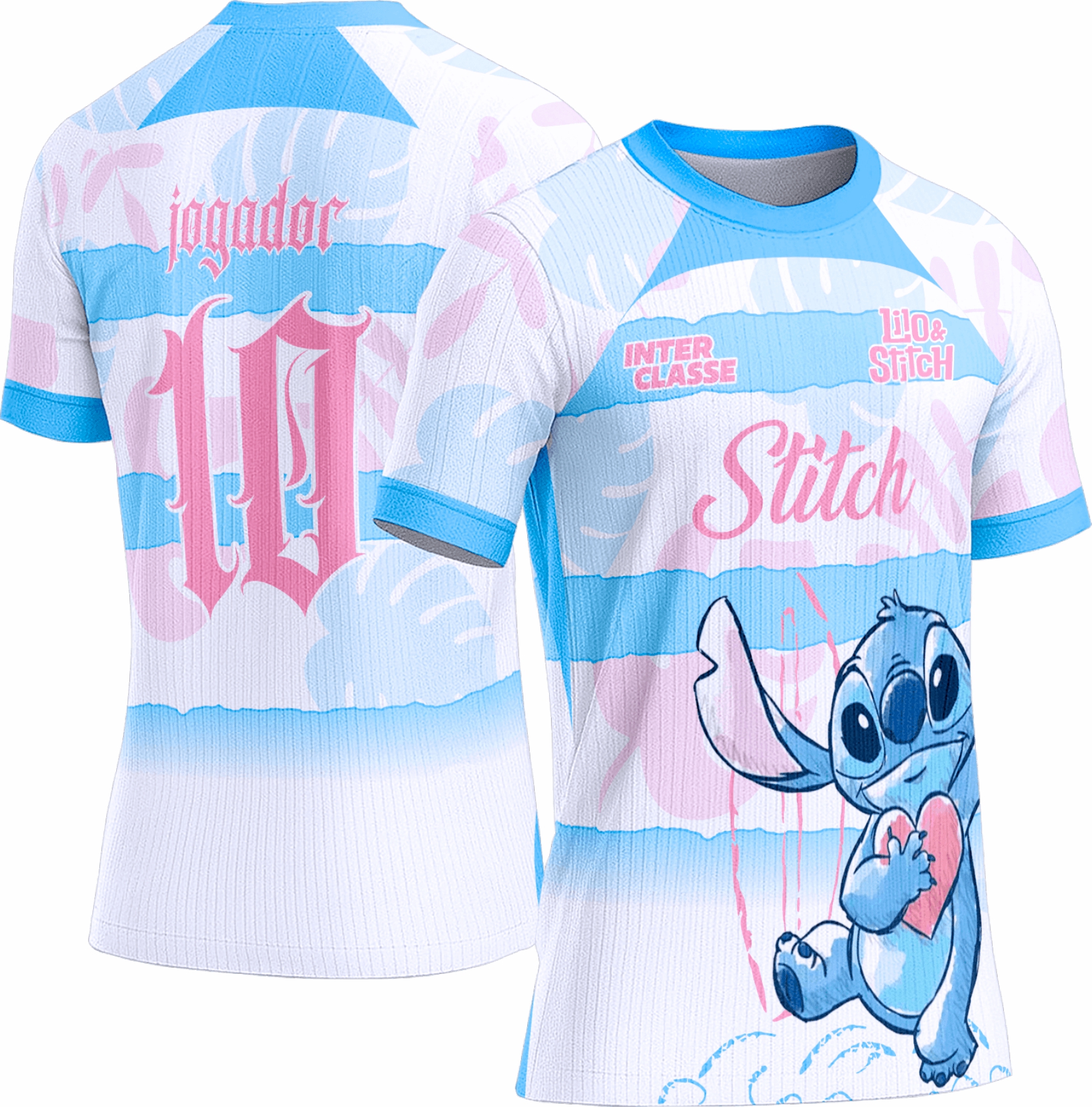 Arte vetor camisa Interclasse Lilo e Stitch 0110