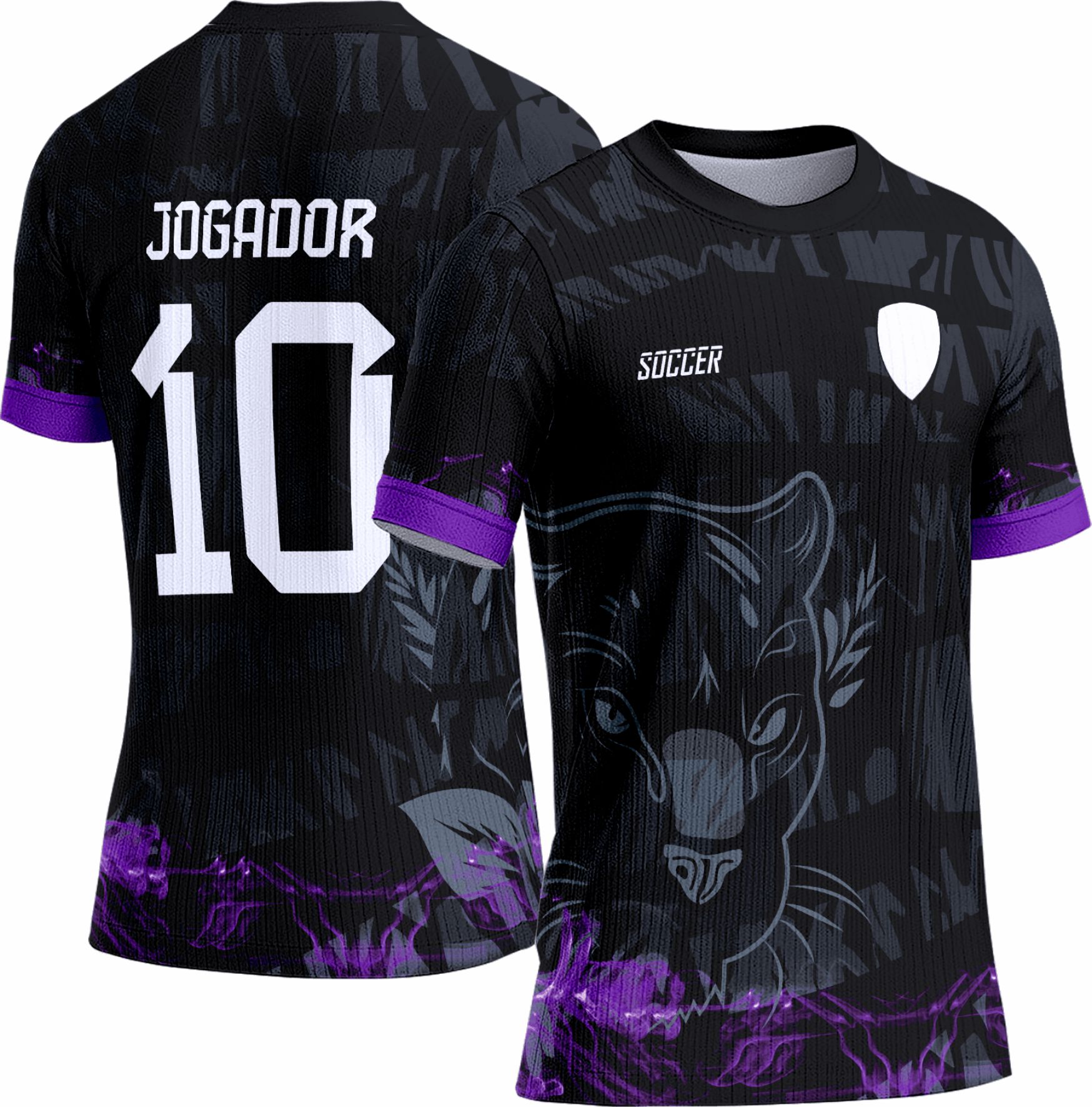 Arte Vetor Camisa Interclasse Pantera 0085