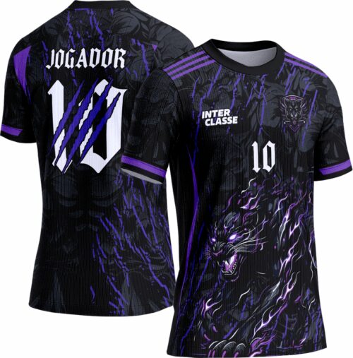 Arte Vetor Camisa Interclasse Pantera 0093