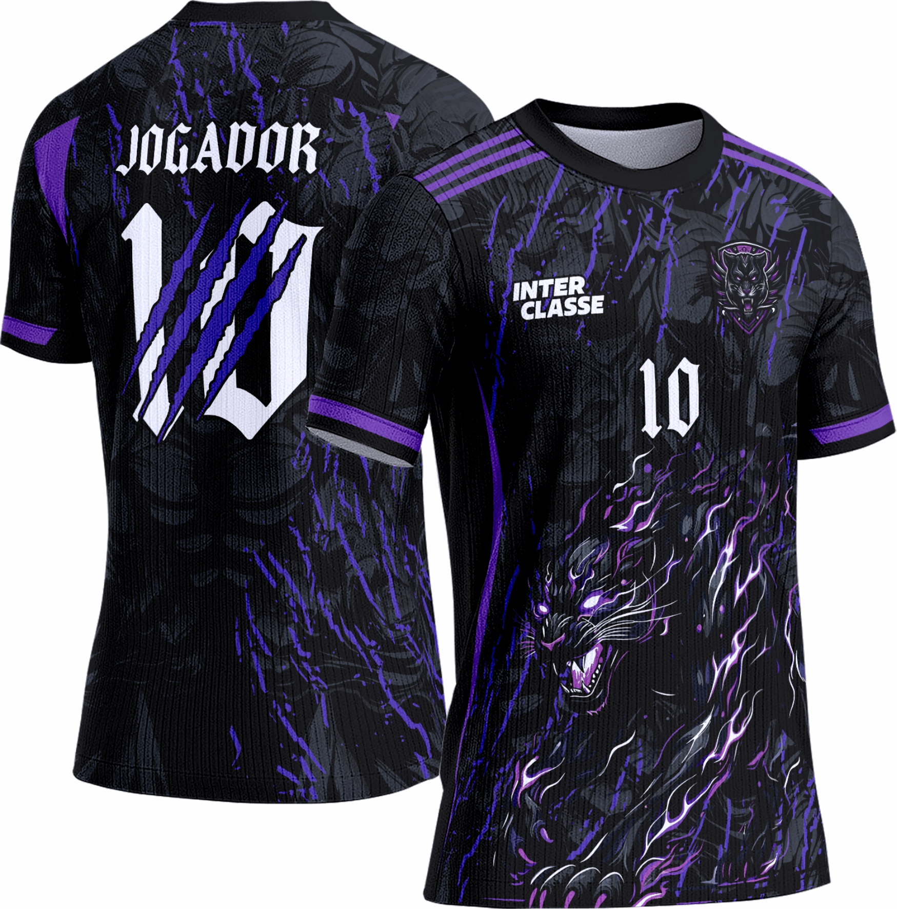 Arte Vetor Camisa Interclasse Pantera 0093
