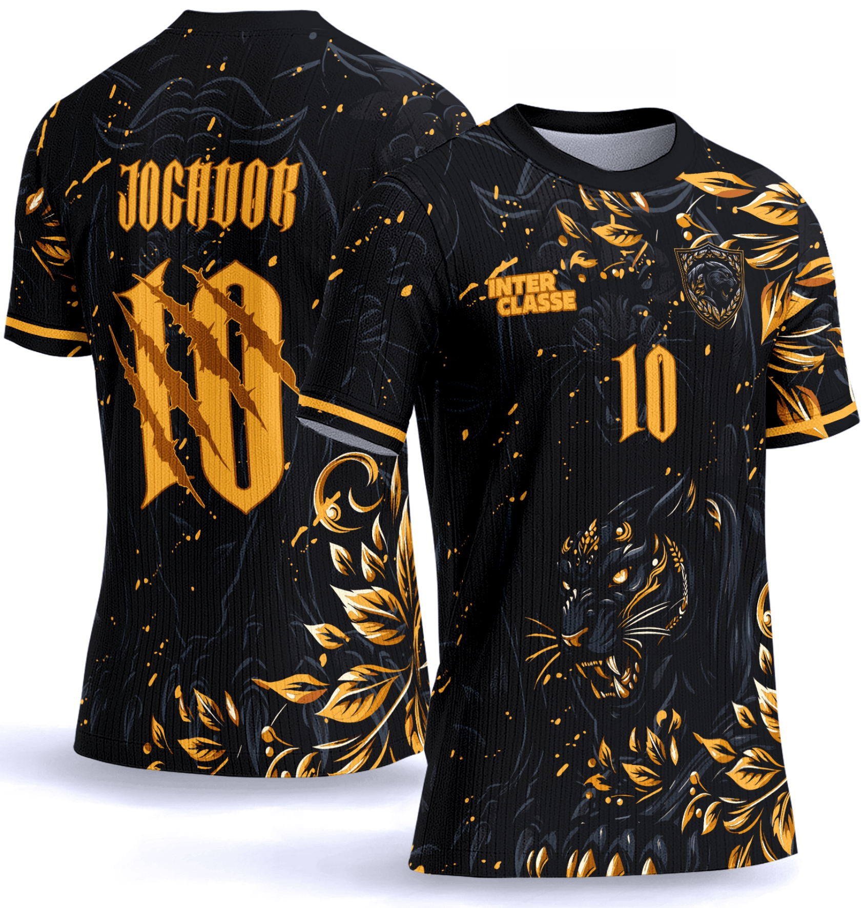 Arte vetor camisa Interclasse Pantera 0125