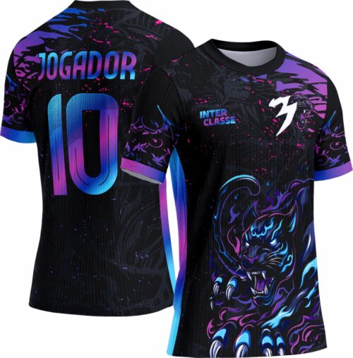 Arte vetor camisa Interclasse Pantera 0130