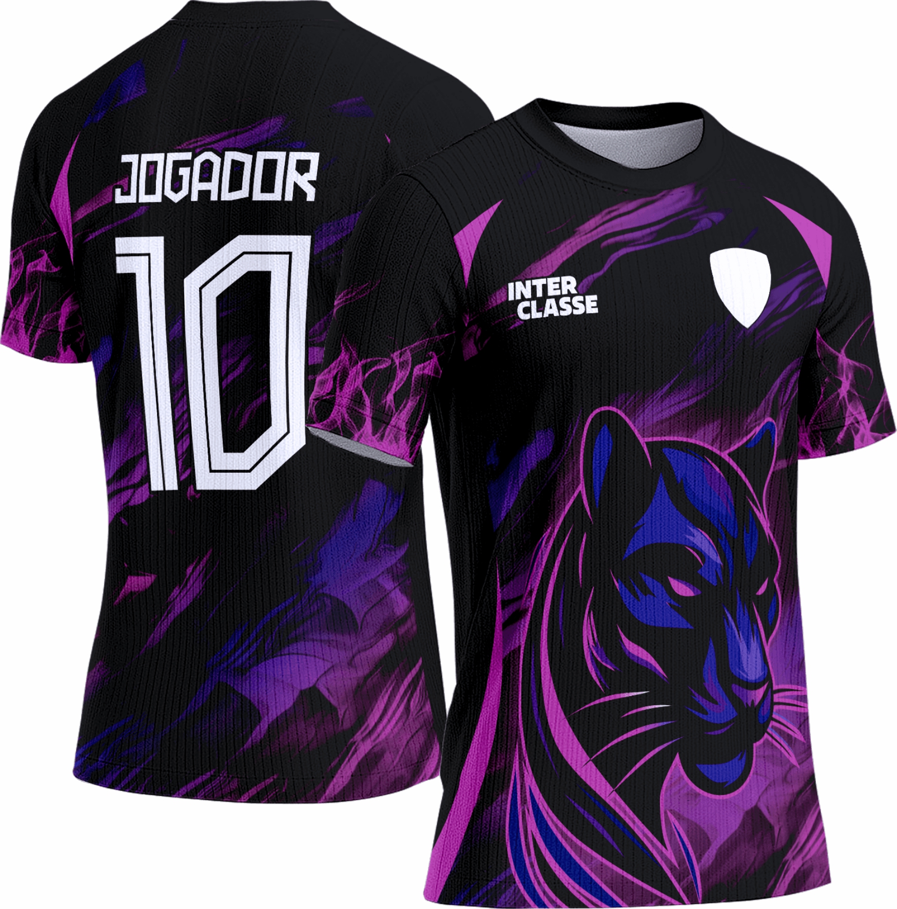 Arte vetor camisa InInterclasse Pantera 0131
