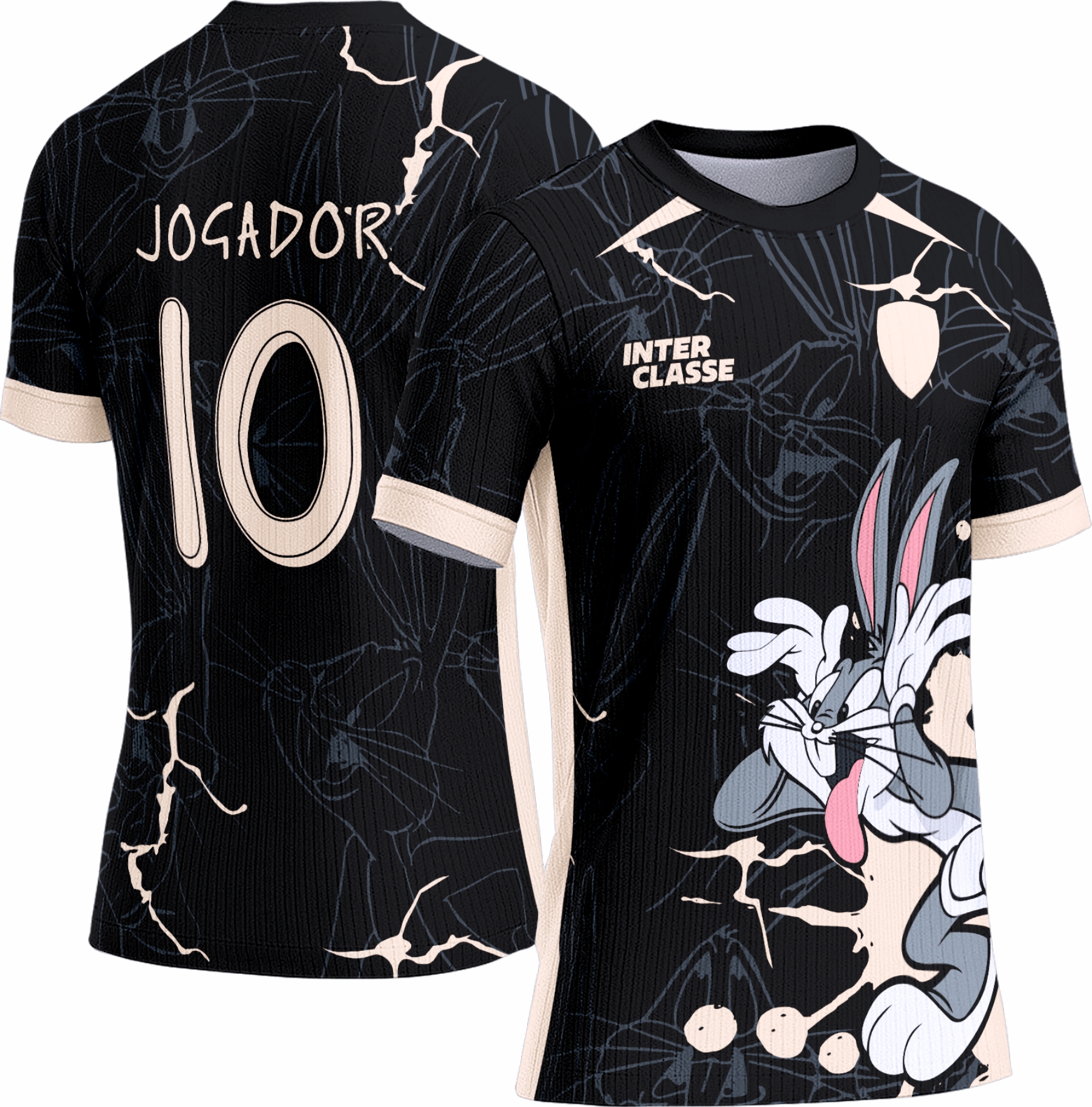 Arte Vetor Camisa Interclasse Pernalonga 0091