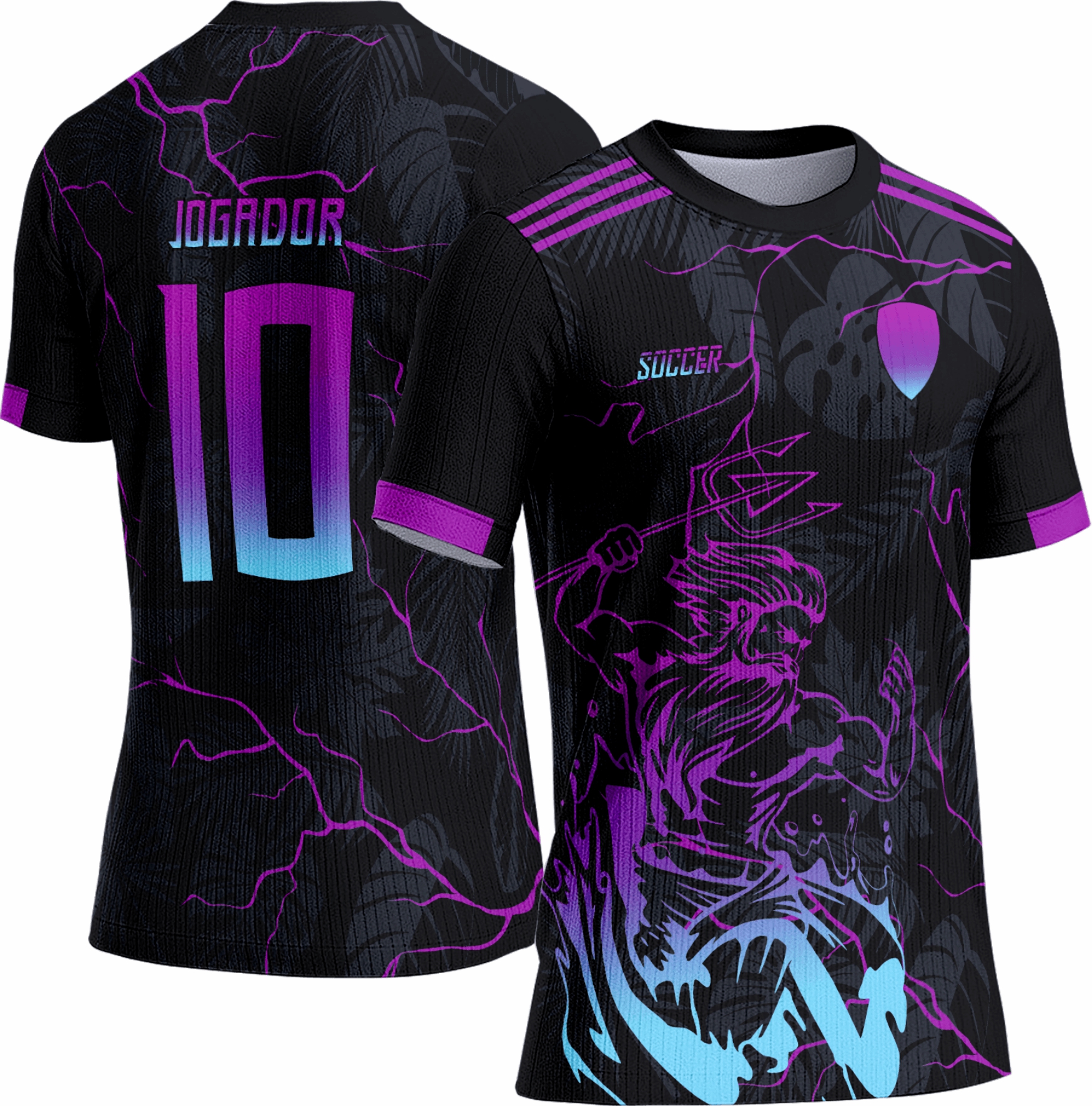 Arte Vetor Camisa Interclasse Poseidon 0090