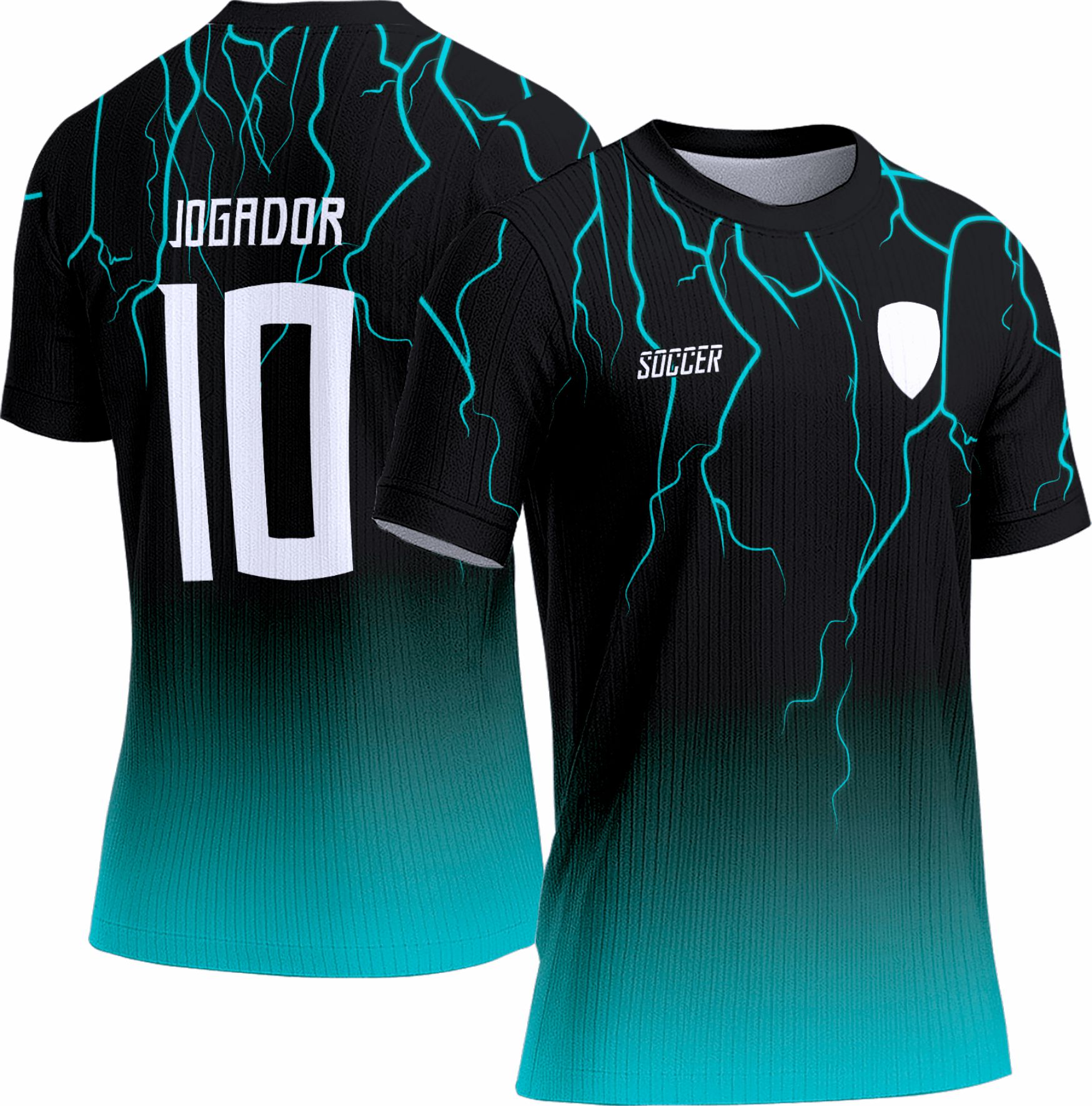Arte Vetor Camisa Interclasse Raios 0086