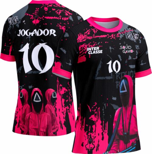 Arte Vetor Camisa Interclasse  Round Six 0095
