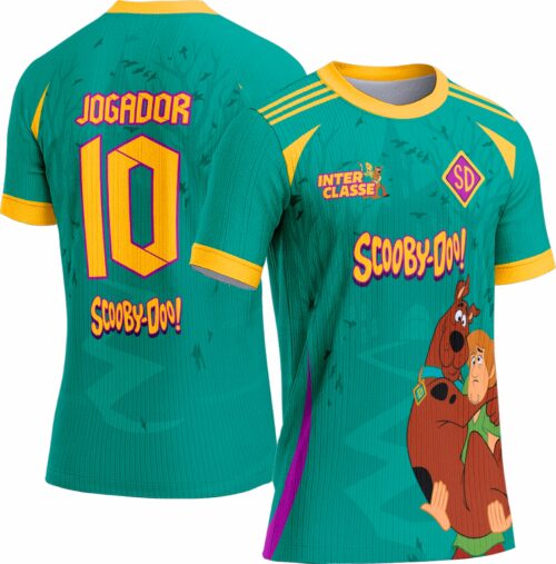 Arte vetor camisa Interclasse Scoob-Doo 0115