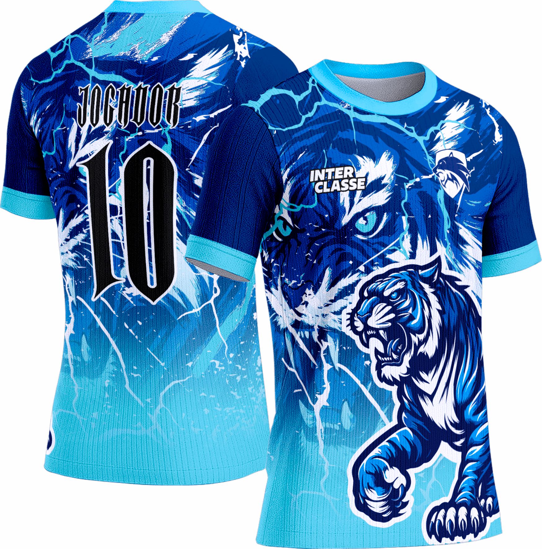 Arte Vetor Camisa Interclasse Tigre 0102